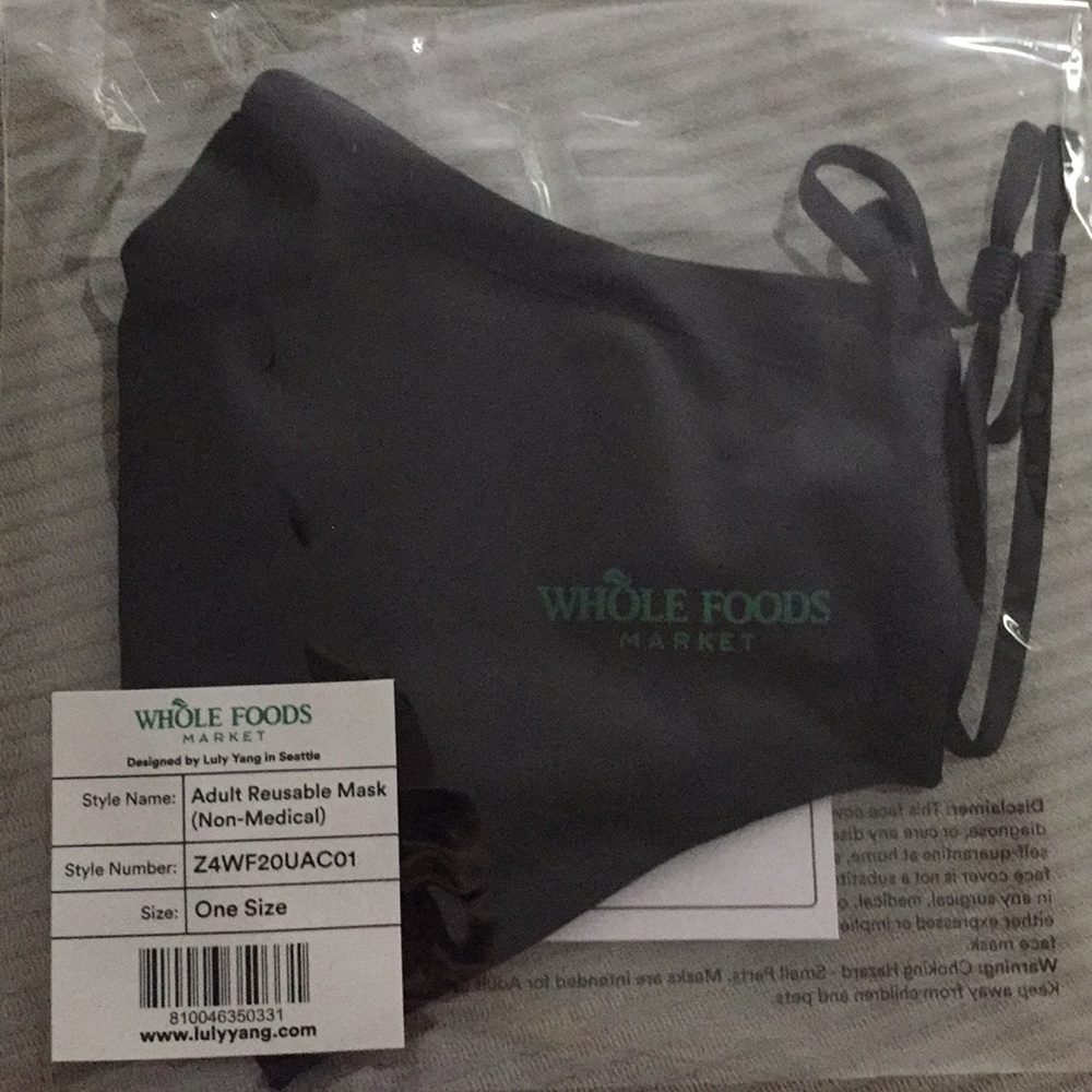 Whole Foods mask
